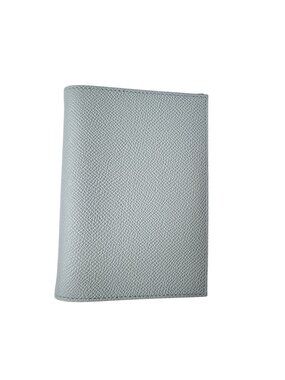 Hermes Agenda GM Notebook Cover Silver Epsom